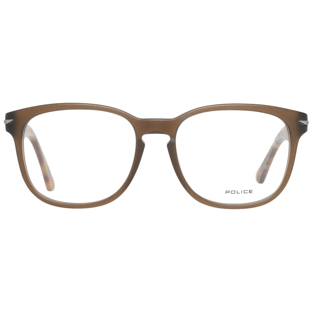 Police Brown Men Optical Frames - Luksusmuotia Police - Tutustu YVES JAVANNI® 