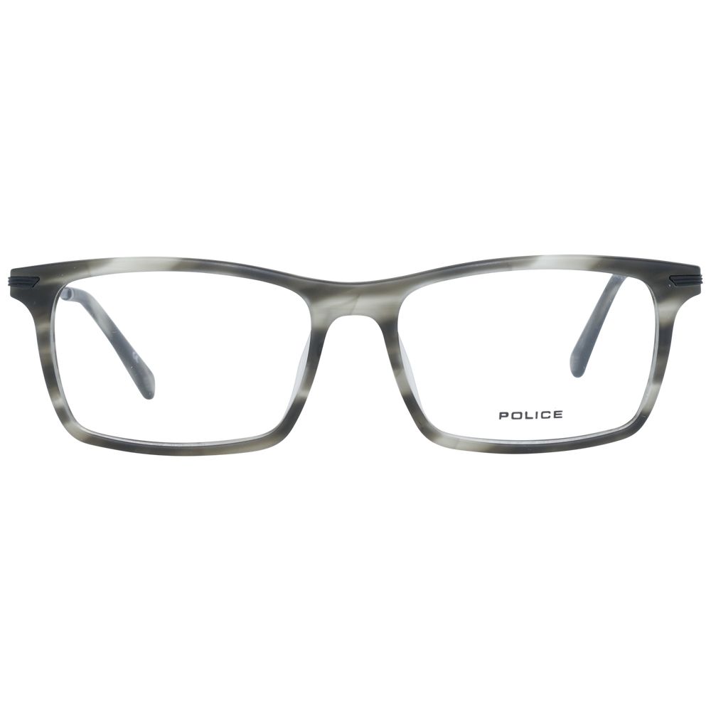 Police Gray Men Optical Frames - Luksusmuotia Police - Tutustu YVES JAVANNI® 