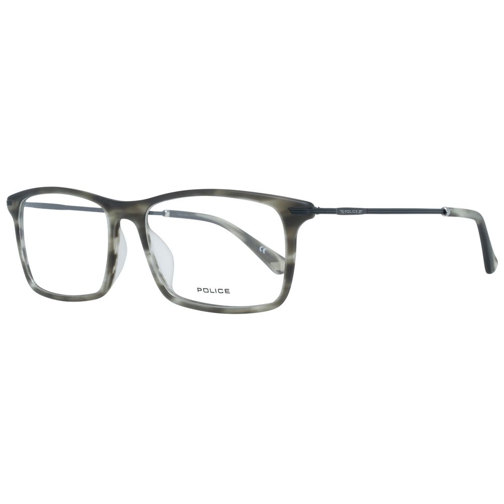 Police Gray Men Optical Frames - Luksusmuotia Police - Tutustu YVES JAVANNI® 