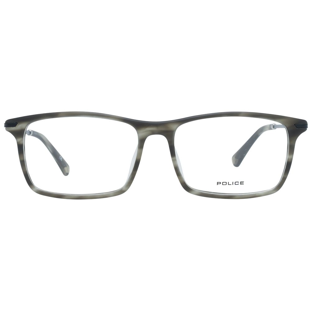 Police Gray Men Optical Frames - Luksusmuotia Police - Tutustu YVES JAVANNI® 