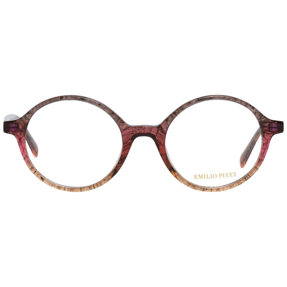 Emilio Pucci Brown Women Optical Frames - Luksusmuotia Emilio Pucci - Tutustu YVES JAVANNI® 