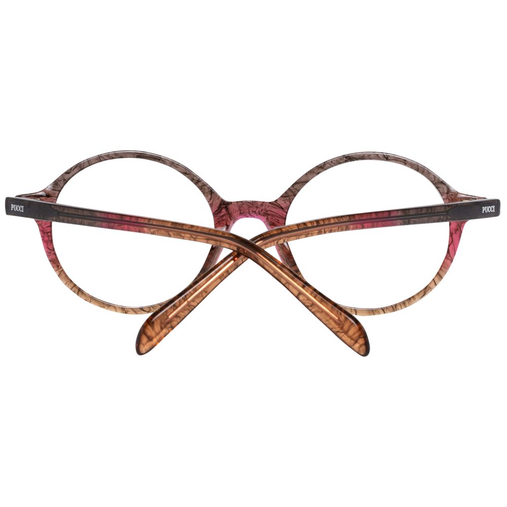 Emilio Pucci Brown Women Optical Frames - Luksusmuotia Emilio Pucci - Tutustu YVES JAVANNI® 