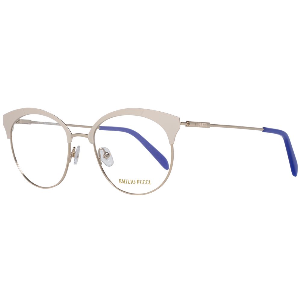 Emilio Pucci Beige Women Optical Frames - Luksusmuotia Emilio Pucci - Tutustu YVES JAVANNI® 