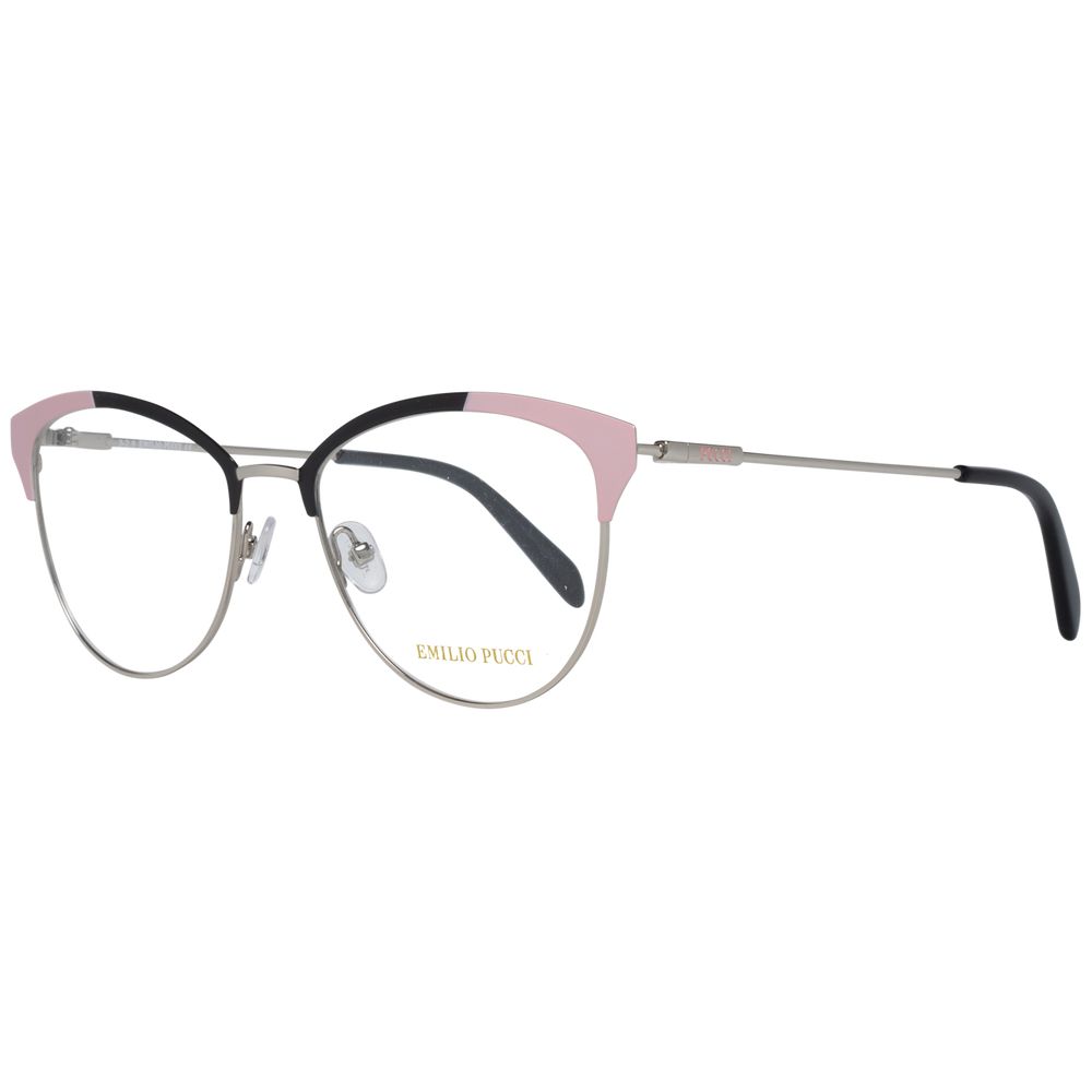 Emilio Pucci Silver Women Optical Frames - Luksusmuotia Emilio Pucci - Tutustu YVES JAVANNI® 