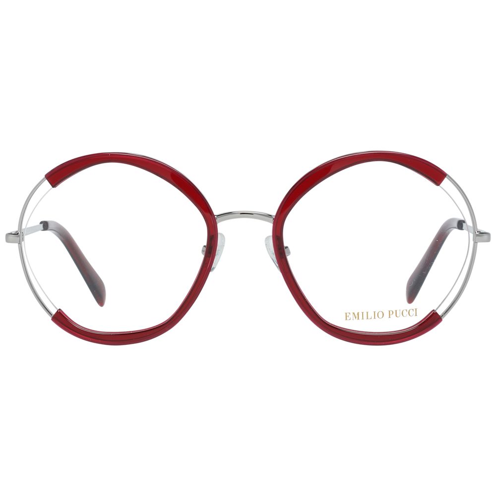 Emilio Pucci Red Women Optical Frames - Luksusmuotia Emilio Pucci - Tutustu YVES JAVANNI® 