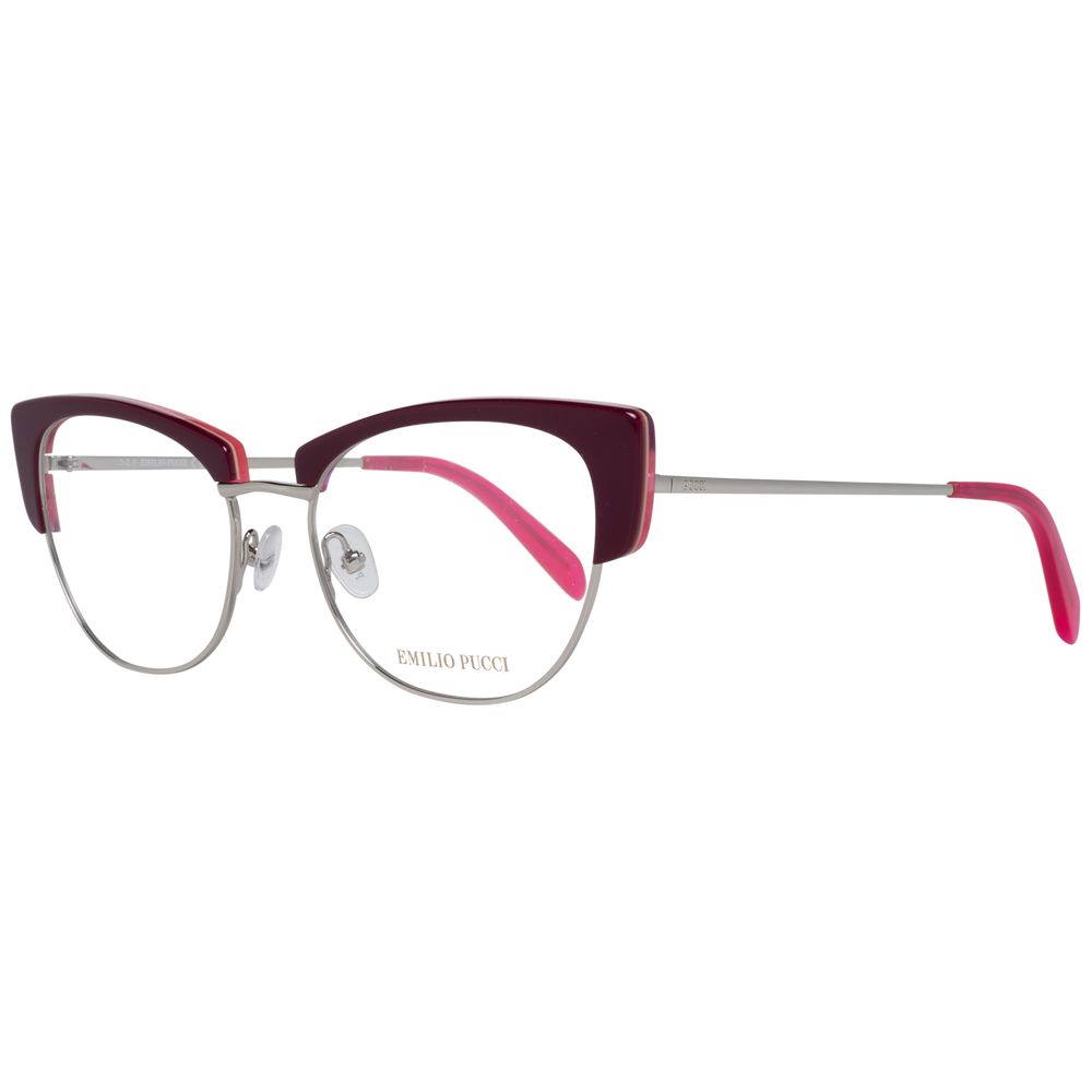 Emilio Pucci Purple Women Optical Frames - Luksusmuotia Emilio Pucci - Tutustu YVES JAVANNI® 