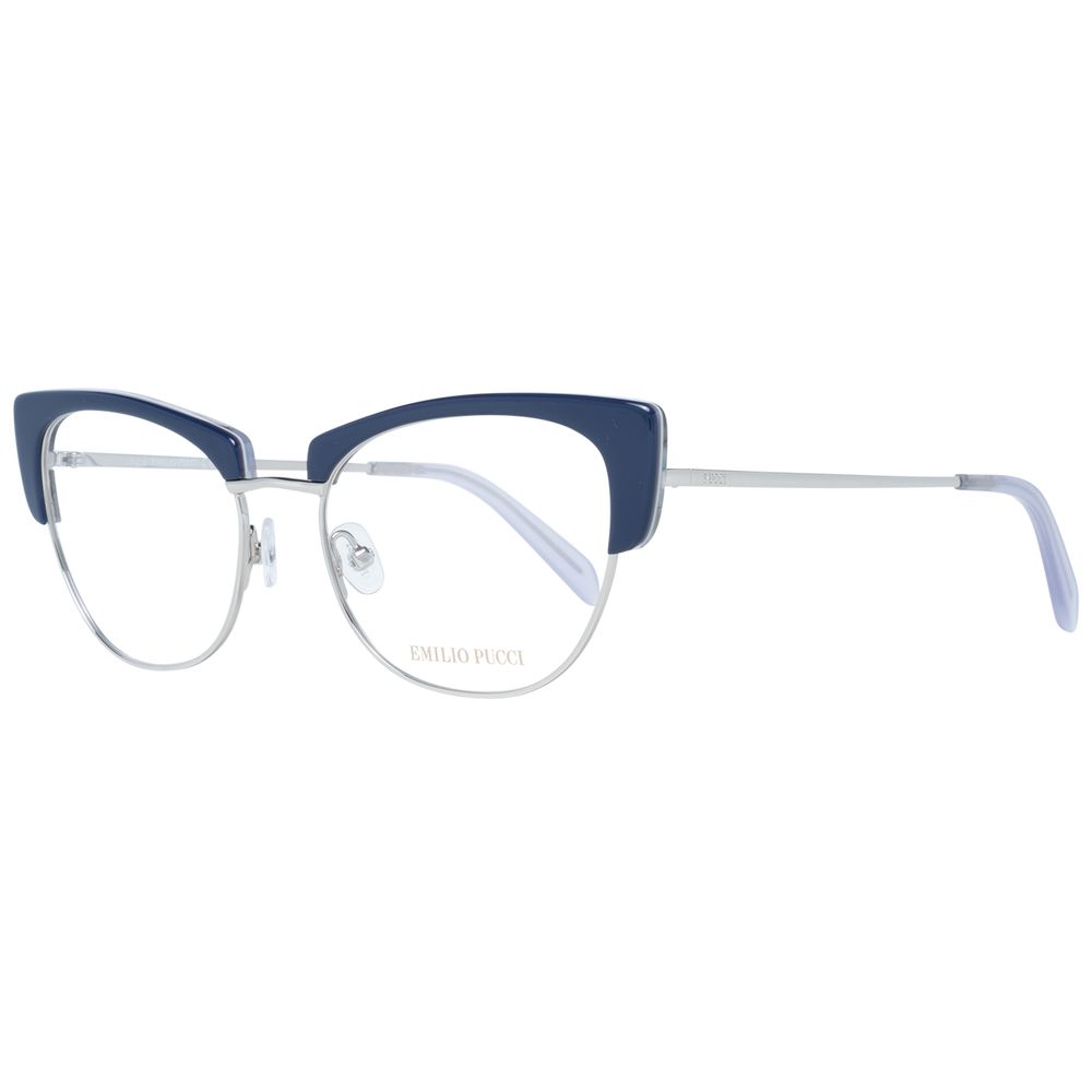 Emilio Pucci Blue Women Optical Frames - Luksusmuotia Emilio Pucci - Tutustu YVES JAVANNI® 