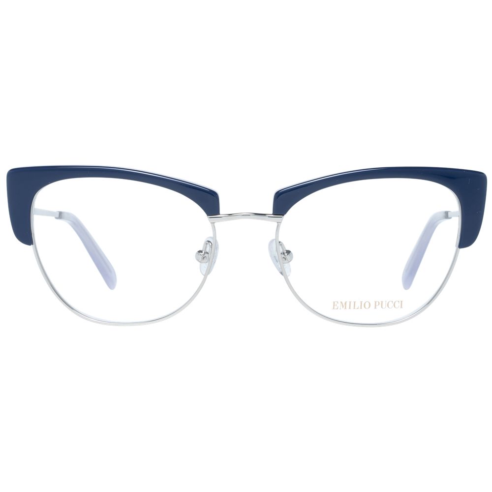 Emilio Pucci Blue Women Optical Frames - Luksusmuotia Emilio Pucci - Tutustu YVES JAVANNI® 