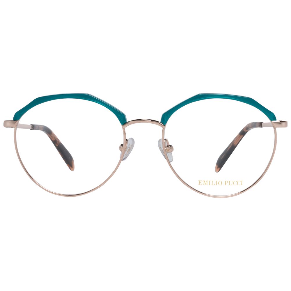 Emilio Pucci Turquoise Women Optical Frames - Luksusmuotia Emilio Pucci - Tutustu YVES JAVANNI® 