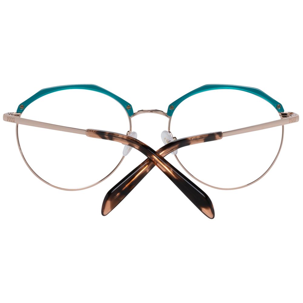 Emilio Pucci Turquoise Women Optical Frames - Luksusmuotia Emilio Pucci - Tutustu YVES JAVANNI® 