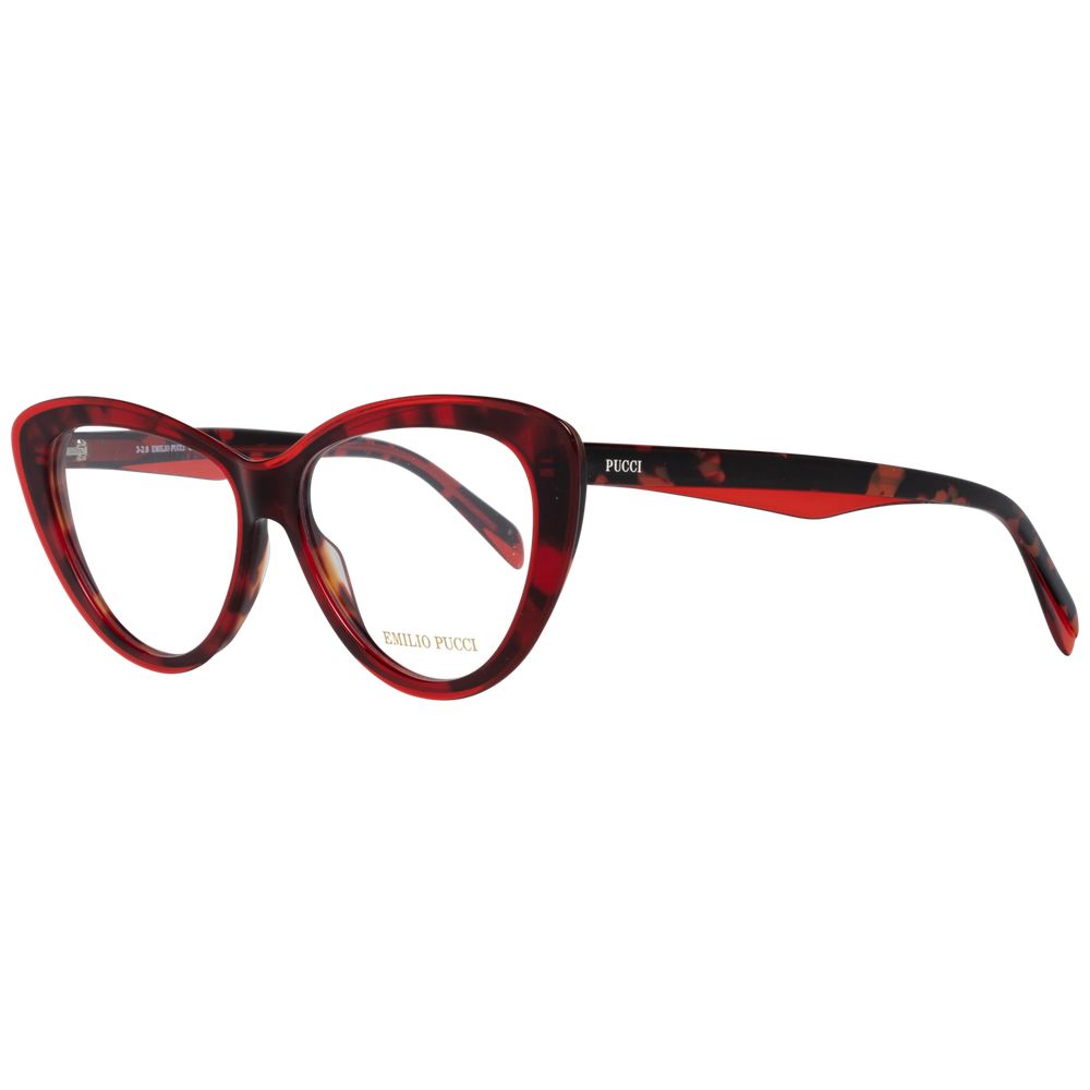 Emilio Pucci Red Women Optical Frames - Luksusmuotia Emilio Pucci - Tutustu YVES JAVANNI® 