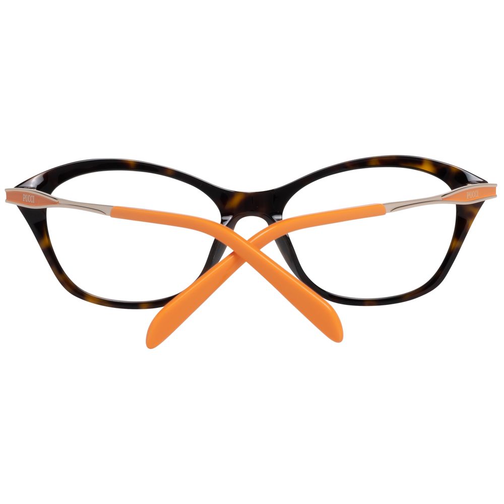 Emilio Pucci Brown Women Optical Frames - Luksusmuotia Emilio Pucci - Tutustu YVES JAVANNI® 