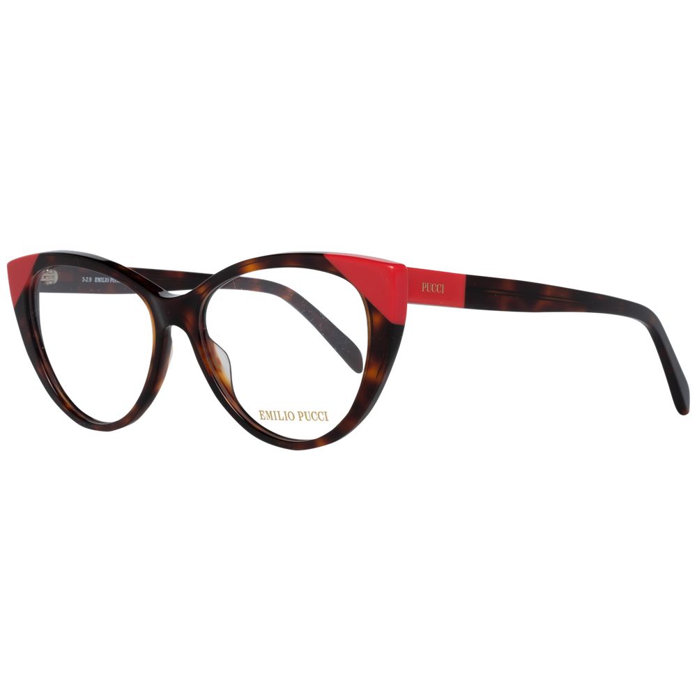 Emilio Pucci Brown Women Optical Frames - Luksusmuotia Emilio Pucci - Tutustu YVES JAVANNI® 