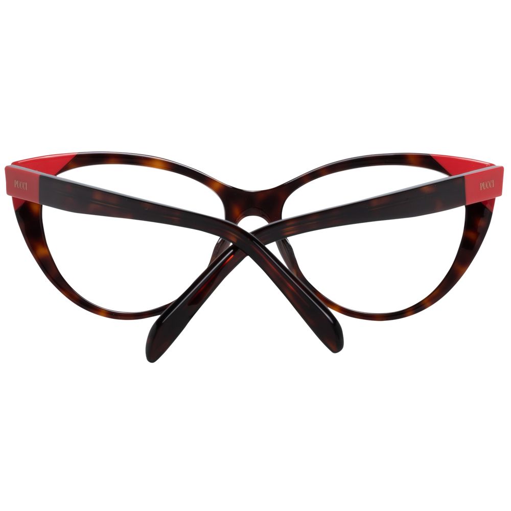 Emilio Pucci Brown Women Optical Frames - Luksusmuotia Emilio Pucci - Tutustu YVES JAVANNI® 