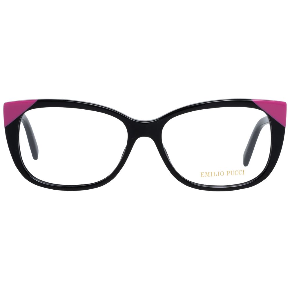 Emilio Pucci Black Women Optical Frames - Luksusmuotia Emilio Pucci - Tutustu YVES JAVANNI® 