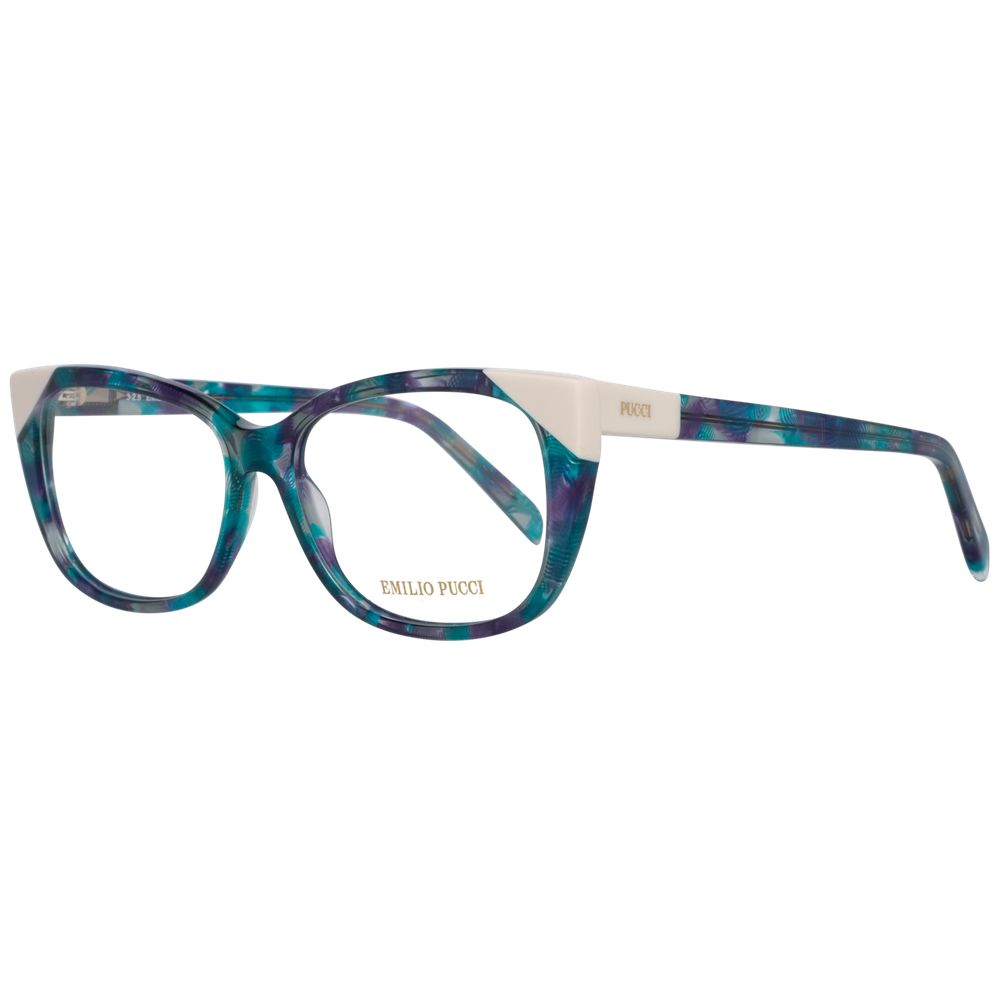 Emilio Pucci Blue Women Optical Frames - Luksusmuotia Emilio Pucci - Tutustu YVES JAVANNI® 