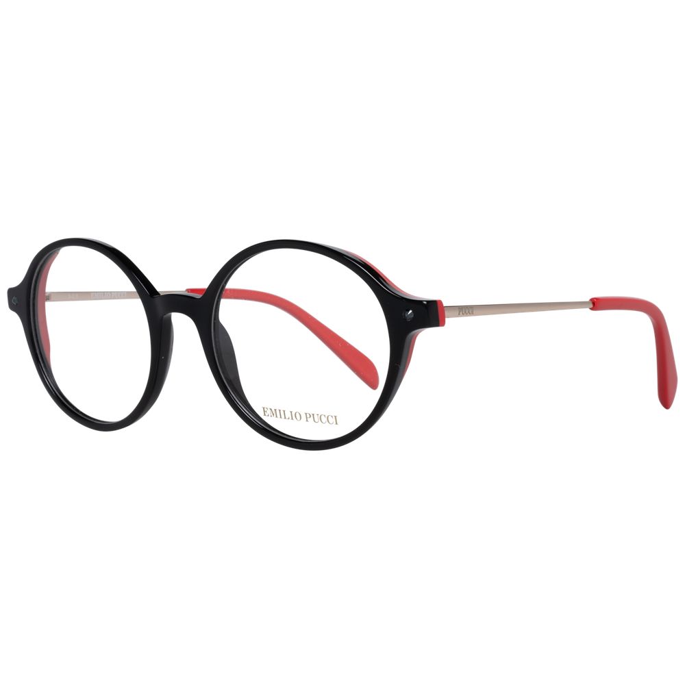 Emilio Pucci Black Women Optical Frames - Luksusmuotia Emilio Pucci - Tutustu YVES JAVANNI® 