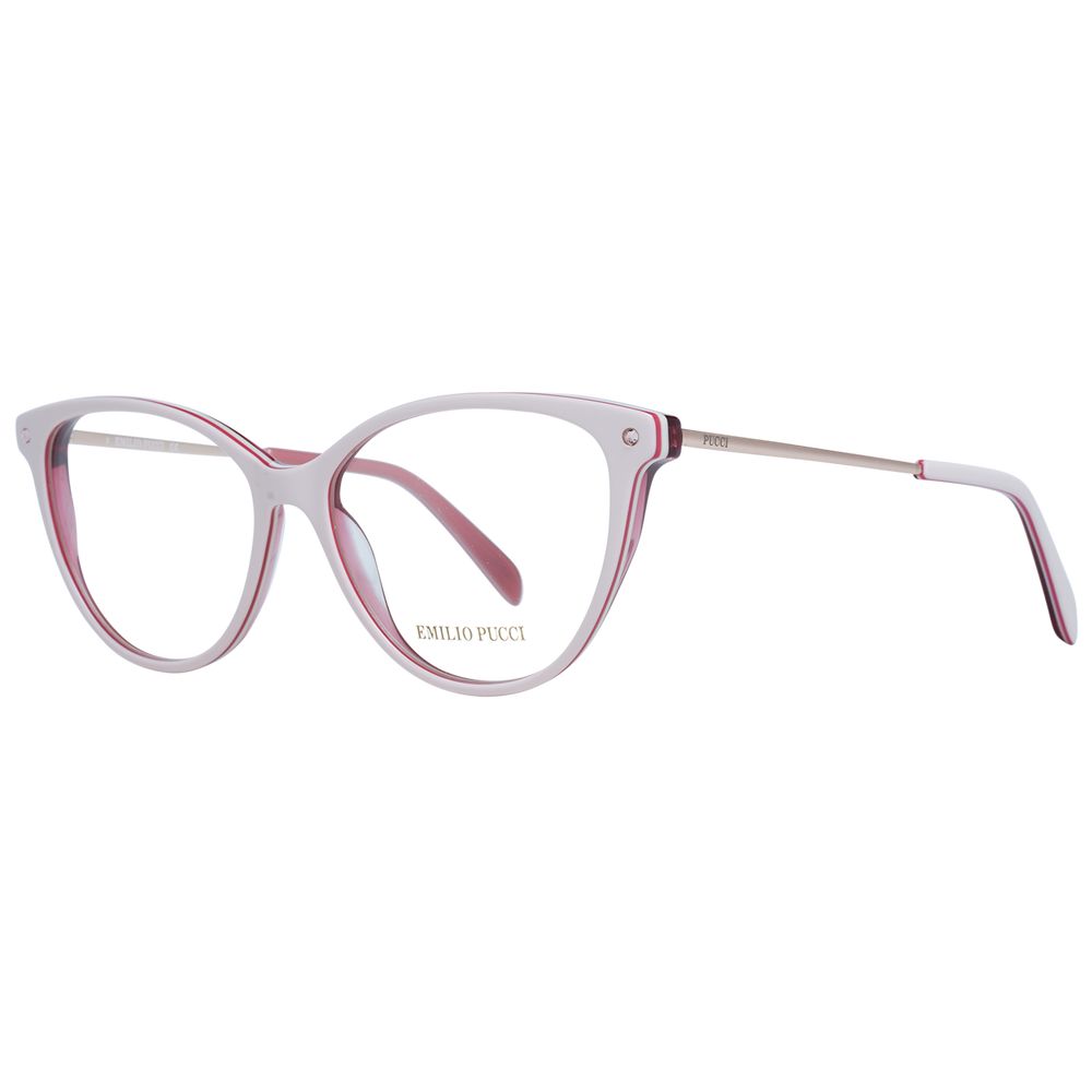 Emilio Pucci Pink Women Optical Frames - Luksusmuotia Emilio Pucci - Tutustu YVES JAVANNI® 