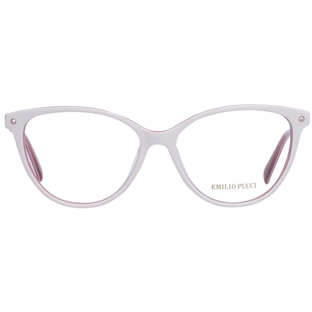 Emilio Pucci Pink Women Optical Frames - Luksusmuotia Emilio Pucci - Tutustu YVES JAVANNI® 