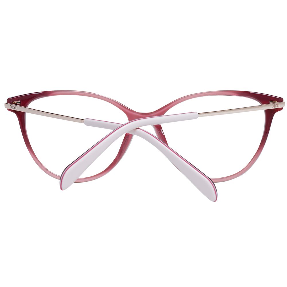 Emilio Pucci Pink Women Optical Frames - Luksusmuotia Emilio Pucci - Tutustu YVES JAVANNI® 