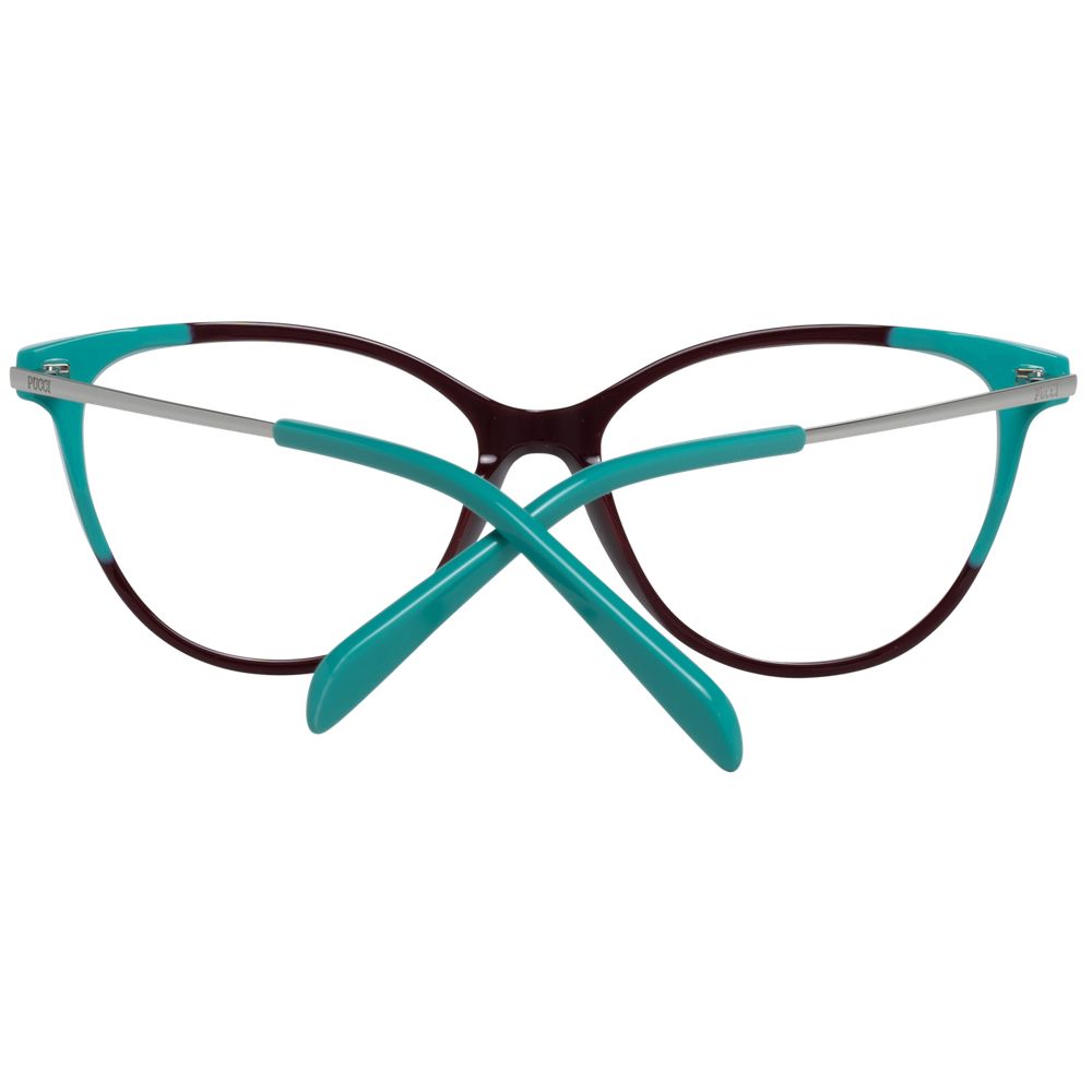 Emilio Pucci Burgundy Women Optical Frames - Luksusmuotia Emilio Pucci - Tutustu YVES JAVANNI® 