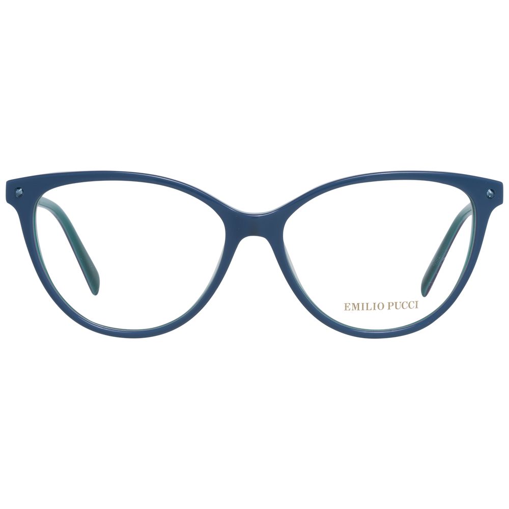 Emilio Pucci Blue Women Optical Frames - Luksusmuotia Emilio Pucci - Tutustu YVES JAVANNI® 