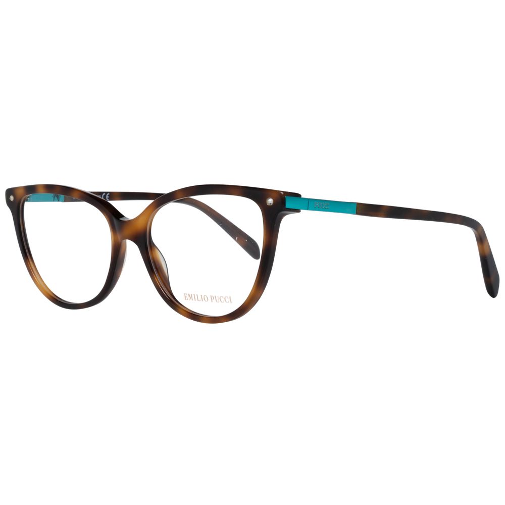 Emilio Pucci Brown Women Optical Frames - Luksusmuotia Emilio Pucci - Tutustu YVES JAVANNI® 