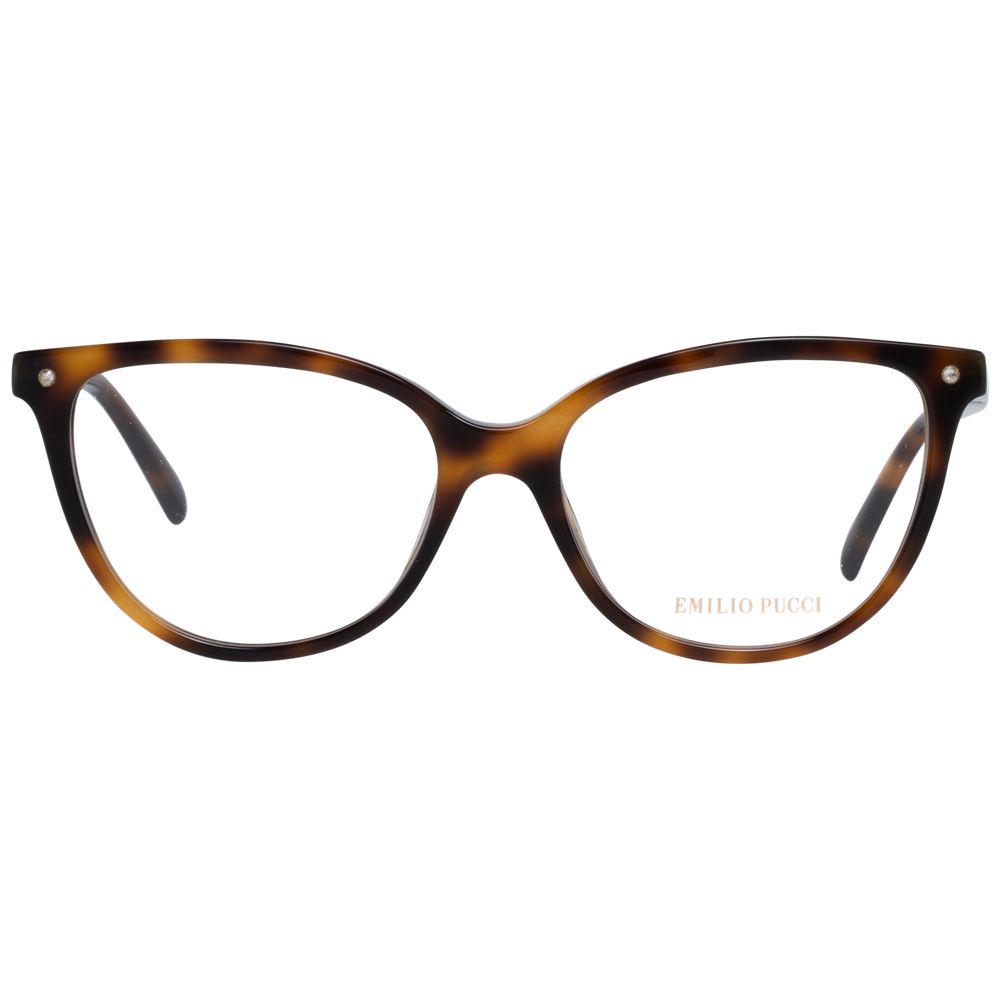 Emilio Pucci Brown Women Optical Frames - Luksusmuotia Emilio Pucci - Tutustu YVES JAVANNI® 