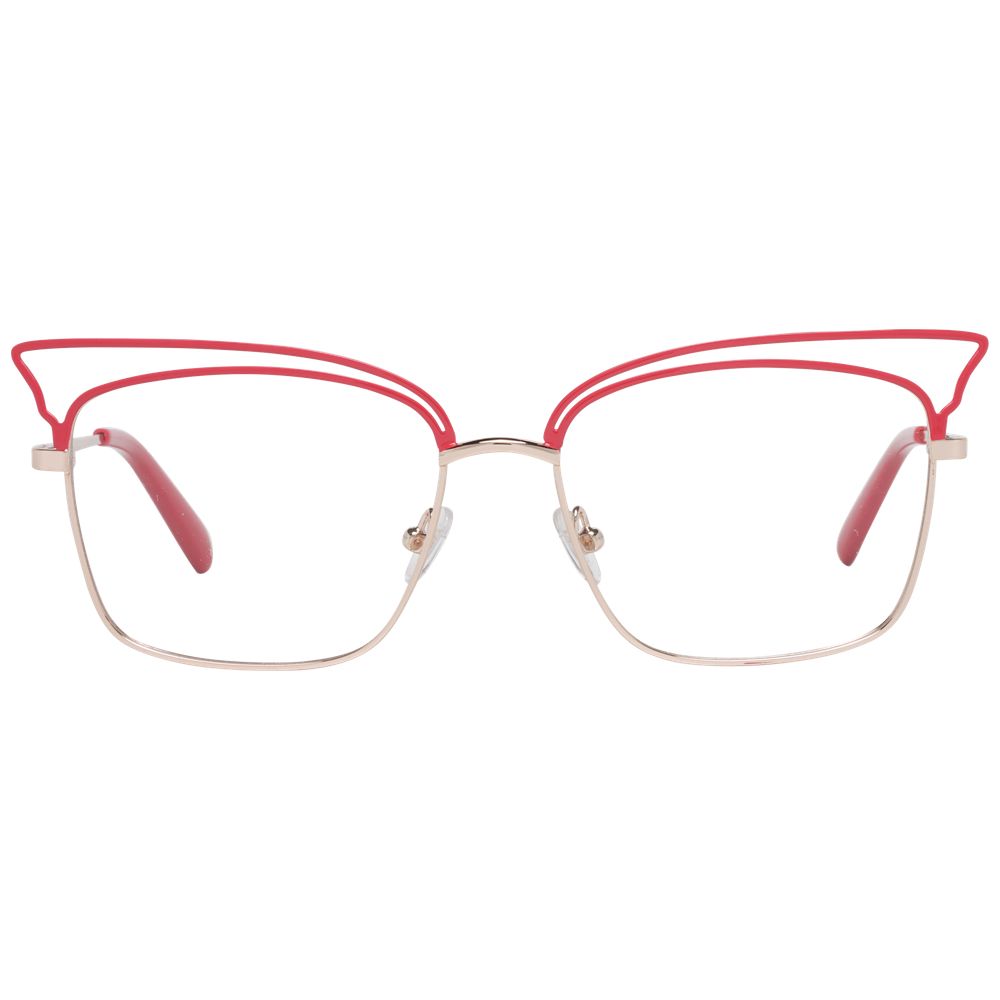 Emilio Pucci Red Women Optical Frames - Luksusmuotia Emilio Pucci - Tutustu YVES JAVANNI® 