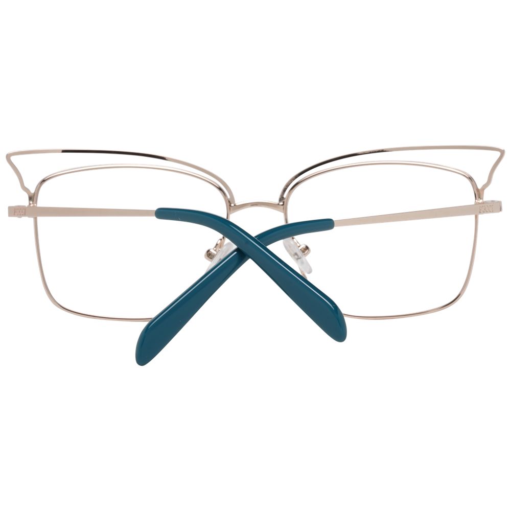 Emilio Pucci Turquoise Women Optical Frames - Luksusmuotia Emilio Pucci - Tutustu YVES JAVANNI® 