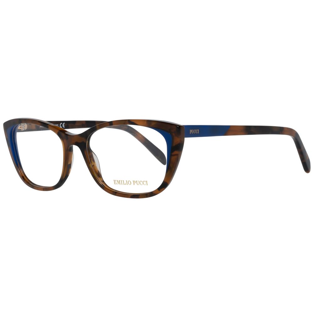 Emilio Pucci Brown Women Optical Frames - Luksusmuotia Emilio Pucci - Tutustu YVES JAVANNI® 