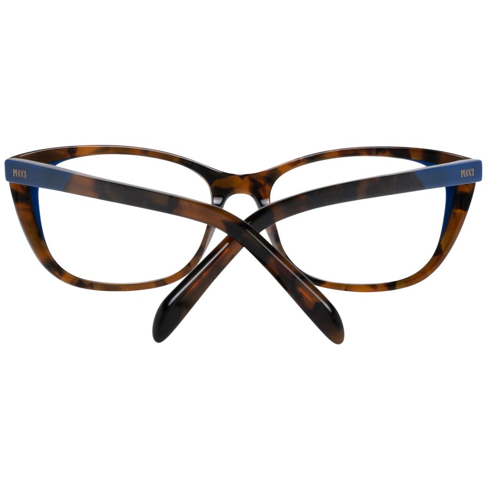 Emilio Pucci Brown Women Optical Frames - Luksusmuotia Emilio Pucci - Tutustu YVES JAVANNI® 