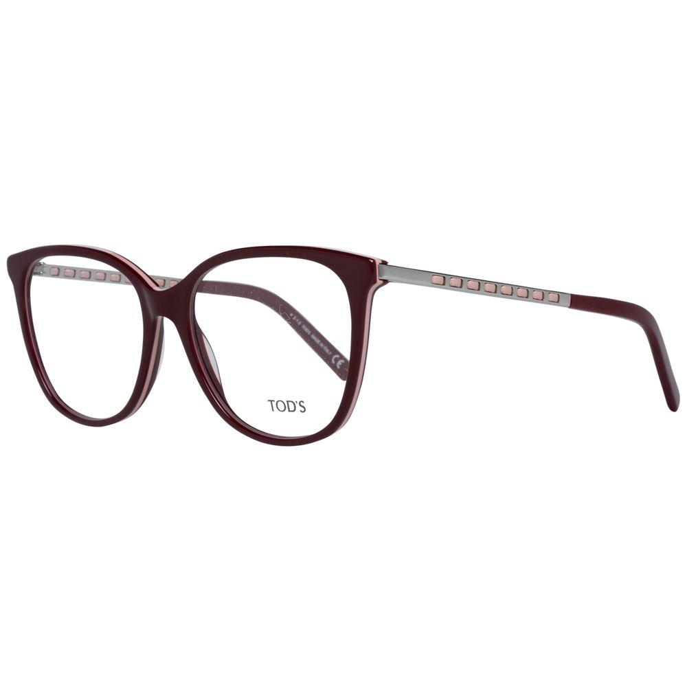 Tod's Burgundy Women Optical Frames - Luksusmuotia Tod's - Tutustu YVES JAVANNI® 