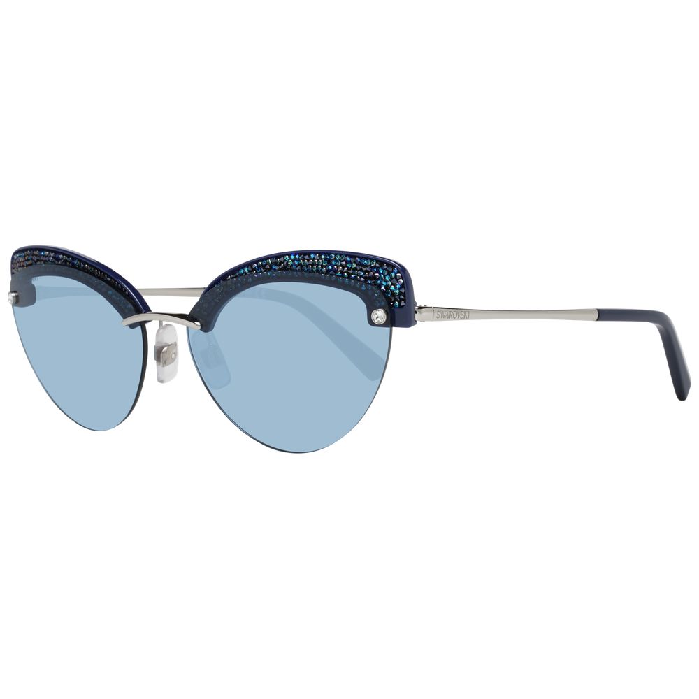 Swarovski Blue Women Sunglasses - Luksusmuotia Swarovski - Tutustu YVES JAVANNI® 