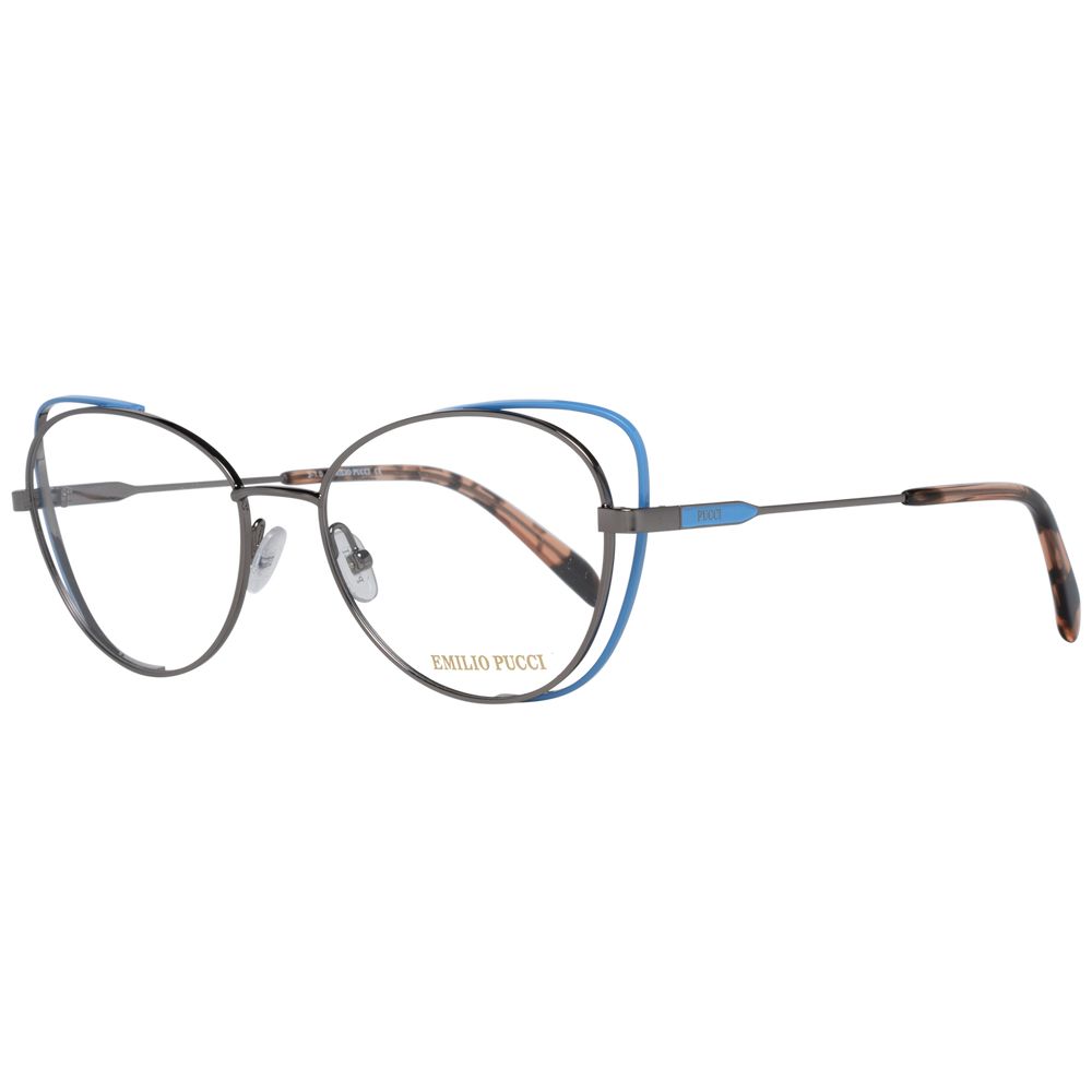 Emilio Pucci Silver Women Optical Frames - Luksusmuotia Emilio Pucci - Tutustu YVES JAVANNI® 