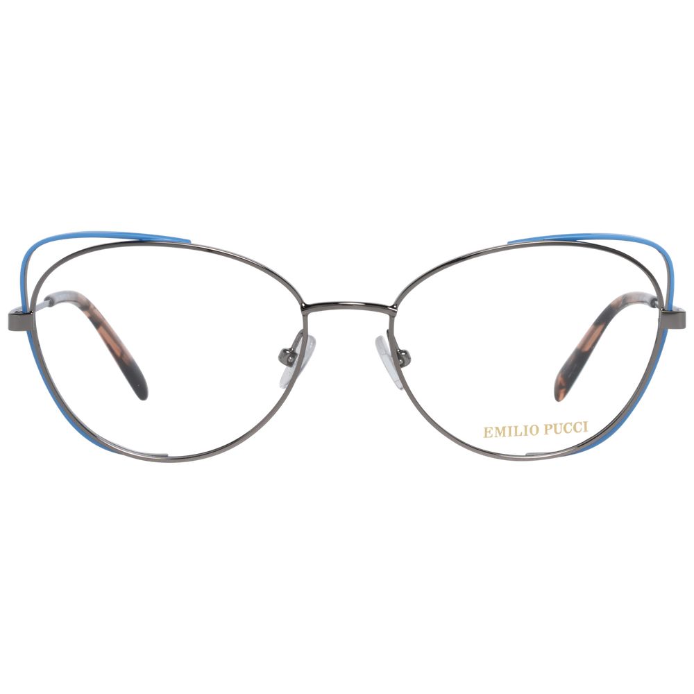 Emilio Pucci Silver Women Optical Frames - Luksusmuotia Emilio Pucci - Tutustu YVES JAVANNI® 