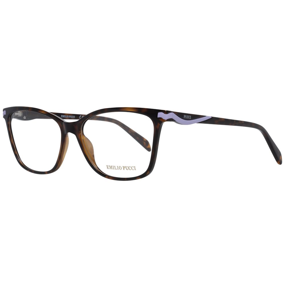 Emilio Pucci Brown Women Optical Frames - Luksusmuotia Emilio Pucci - Tutustu YVES JAVANNI® 