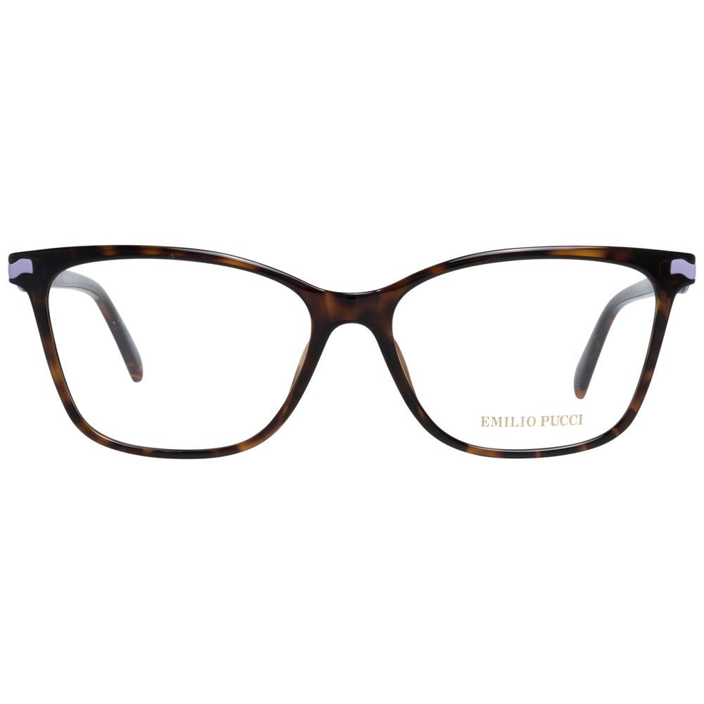 Emilio Pucci Brown Women Optical Frames - Luksusmuotia Emilio Pucci - Tutustu YVES JAVANNI® 