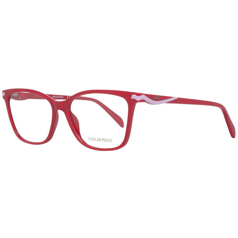 Emilio Pucci Red Women Optical Frames - Luksusmuotia Emilio Pucci - Tutustu YVES JAVANNI® 