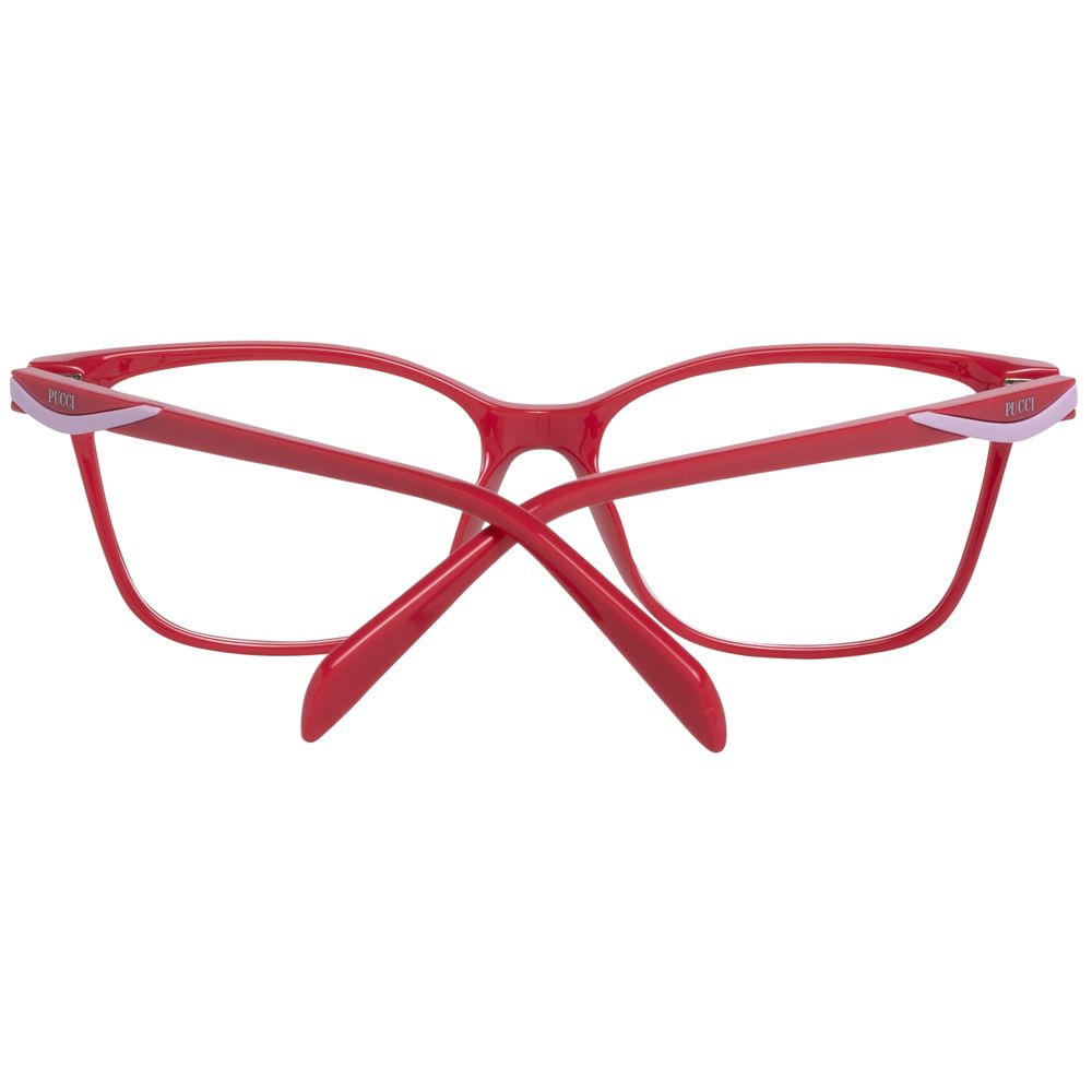 Emilio Pucci Red Women Optical Frames - Luksusmuotia Emilio Pucci - Tutustu YVES JAVANNI® 