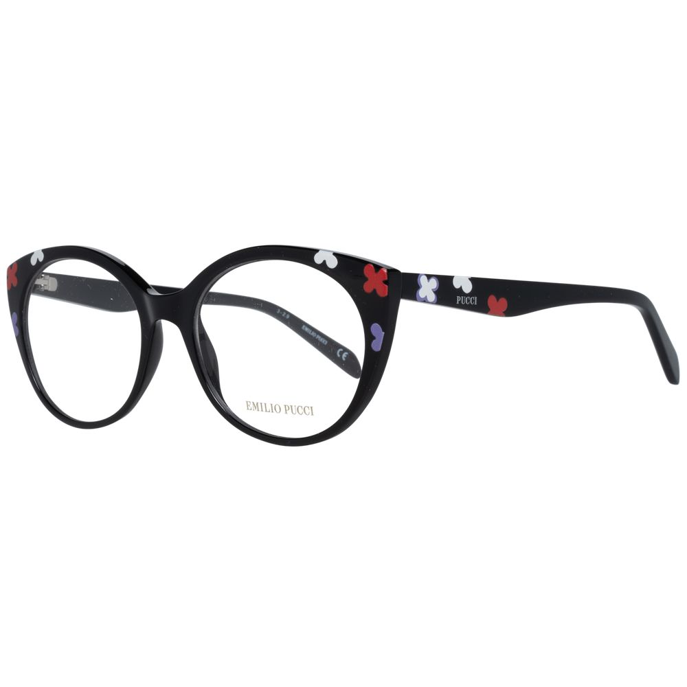 Emilio Pucci Black Women Optical Frames - Luksusmuotia Emilio Pucci - Tutustu YVES JAVANNI® 