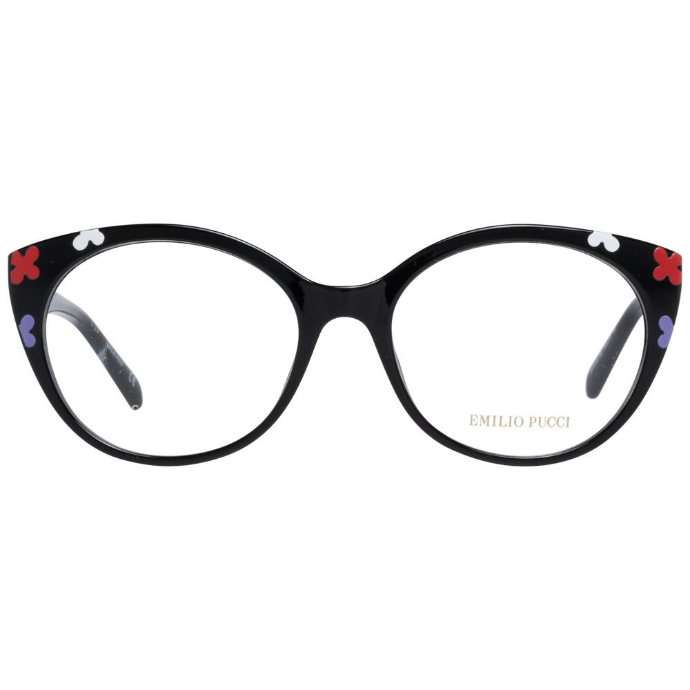 Emilio Pucci Black Women Optical Frames - Luksusmuotia Emilio Pucci - Tutustu YVES JAVANNI® 