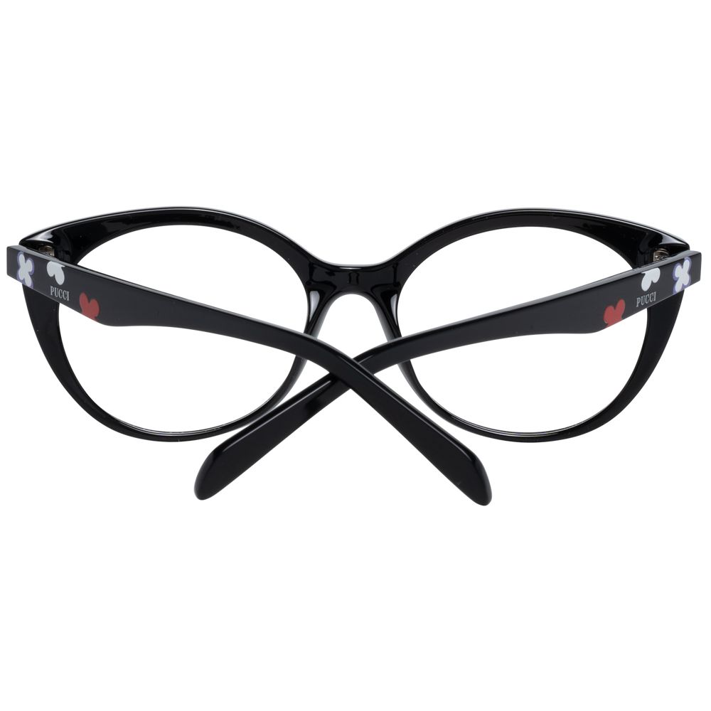 Emilio Pucci Black Women Optical Frames - Luksusmuotia Emilio Pucci - Tutustu YVES JAVANNI® 