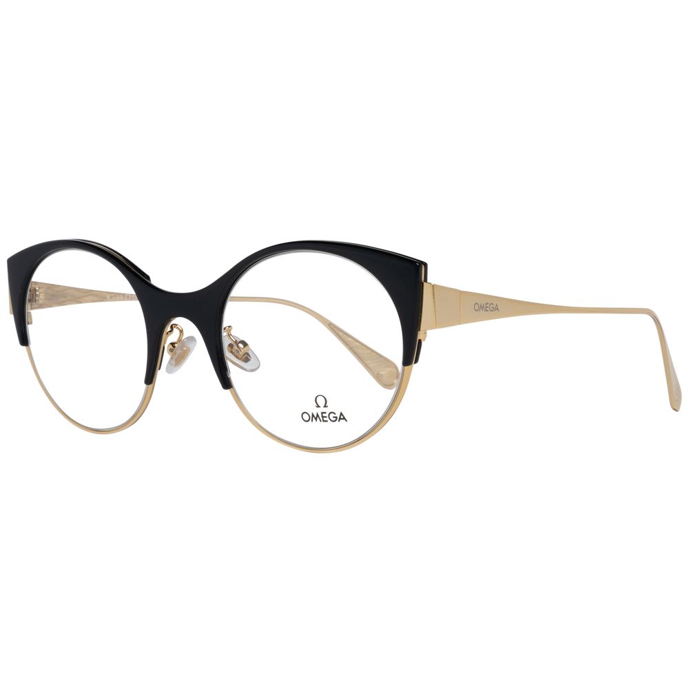 Omega Black Women Optical Frames - Luksusmuotia Omega - Tutustu YVES JAVANNI® 