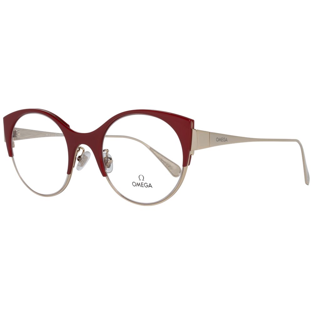 Omega Red Women Optical Frames - Luksusmuotia Omega - Tutustu YVES JAVANNI® 