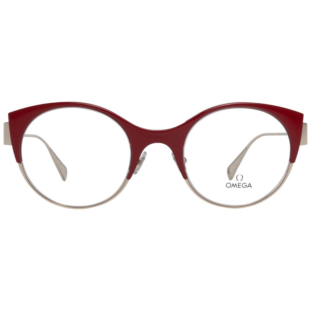 Omega Red Women Optical Frames - Luksusmuotia Omega - Tutustu YVES JAVANNI® 