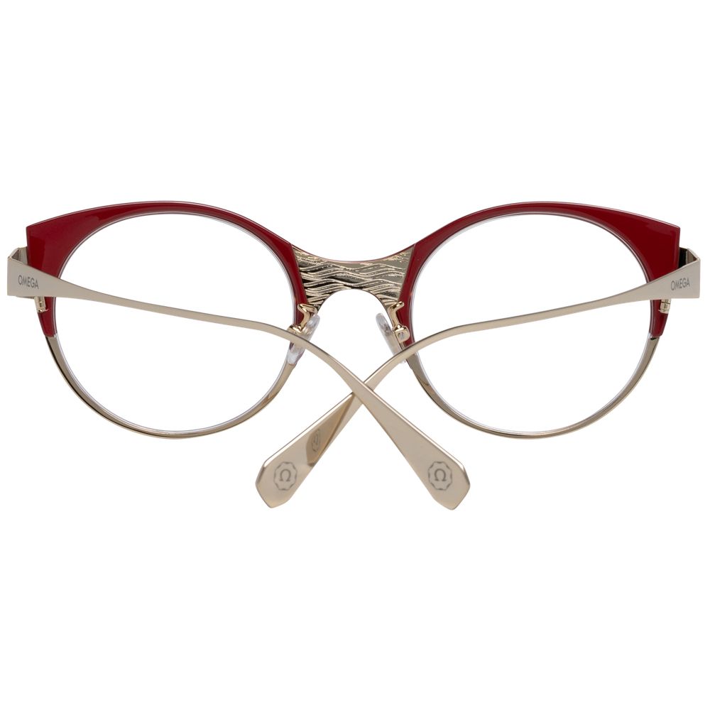 Omega Red Women Optical Frames - Luksusmuotia Omega - Tutustu YVES JAVANNI® 