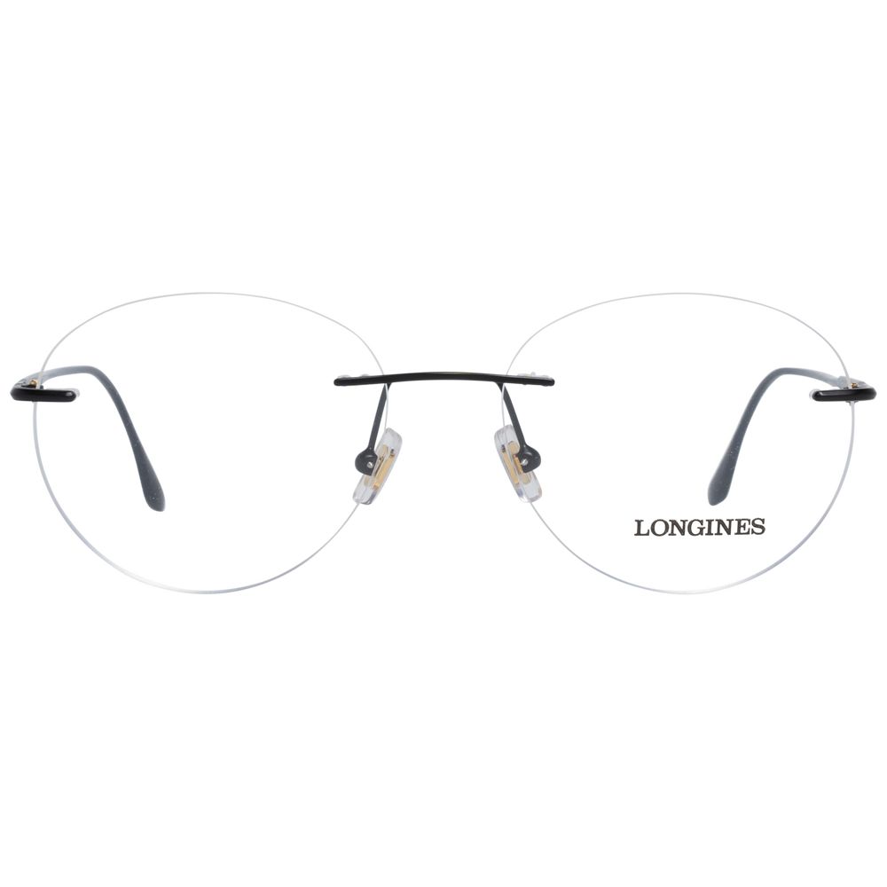 Longines Black Men Optical Frames - Luksusmuotia Longines - Tutustu YVES JAVANNI® 