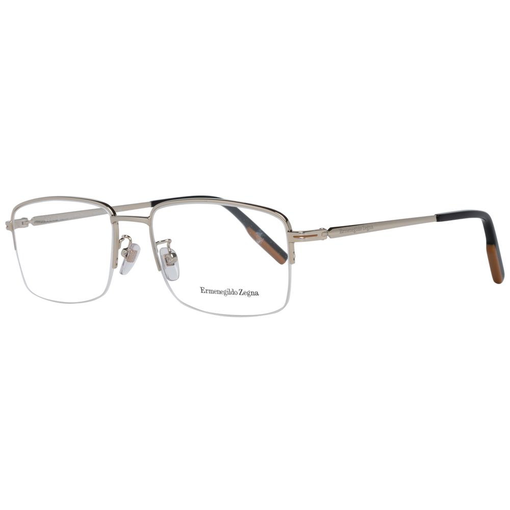 Ermenegildo Zegna Gold Men Optical Frames - Luksusmuotia Ermenegildo Zegna - Tutustu YVES JAVANNI® 