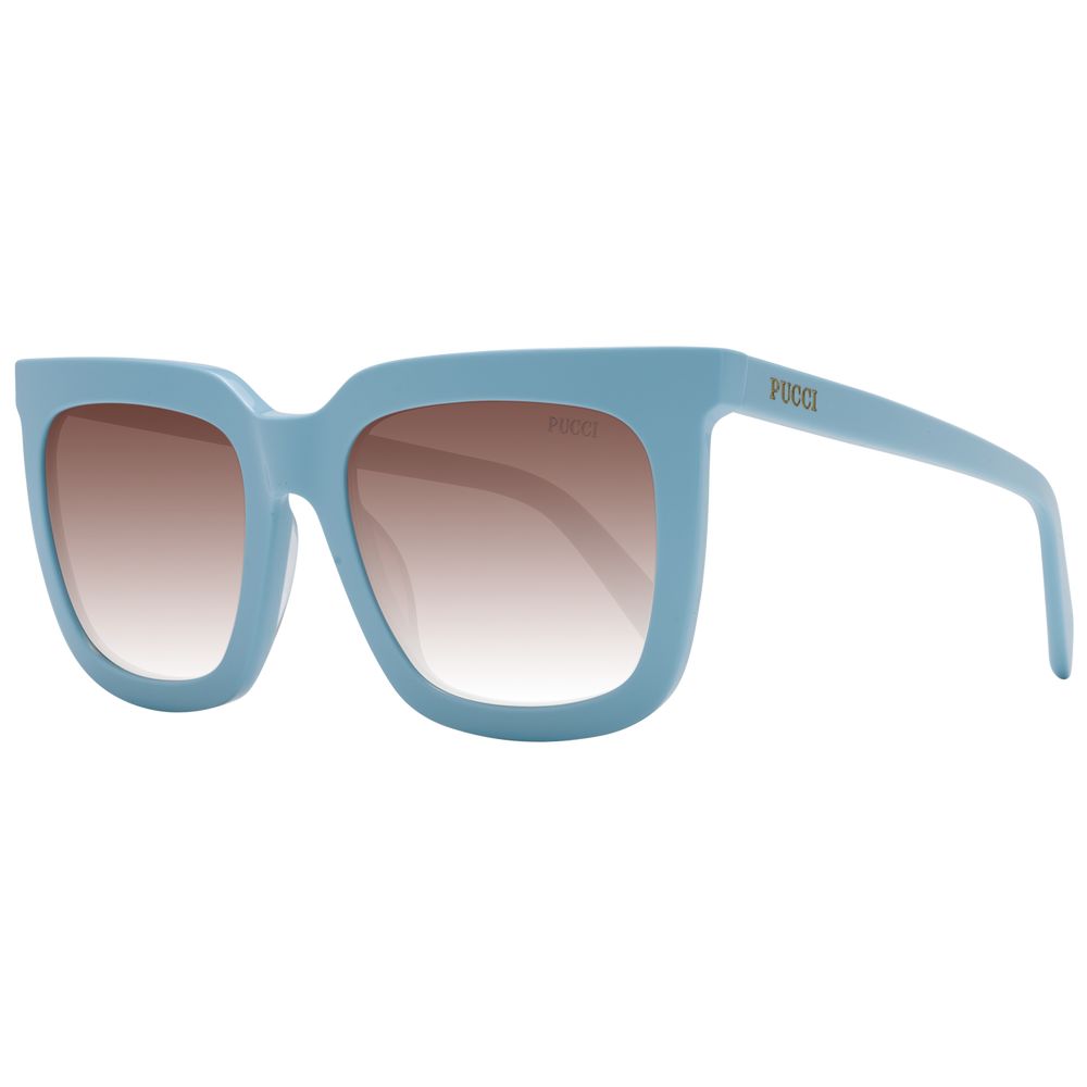 Emilio Pucci Blue Women Sunglasses - Luksusmuotia Emilio Pucci - Tutustu YVES JAVANNI® 